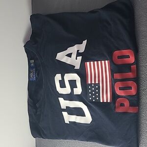 Vintage Ralph Lauren Polo Sport USA Tee Sz. 2XL